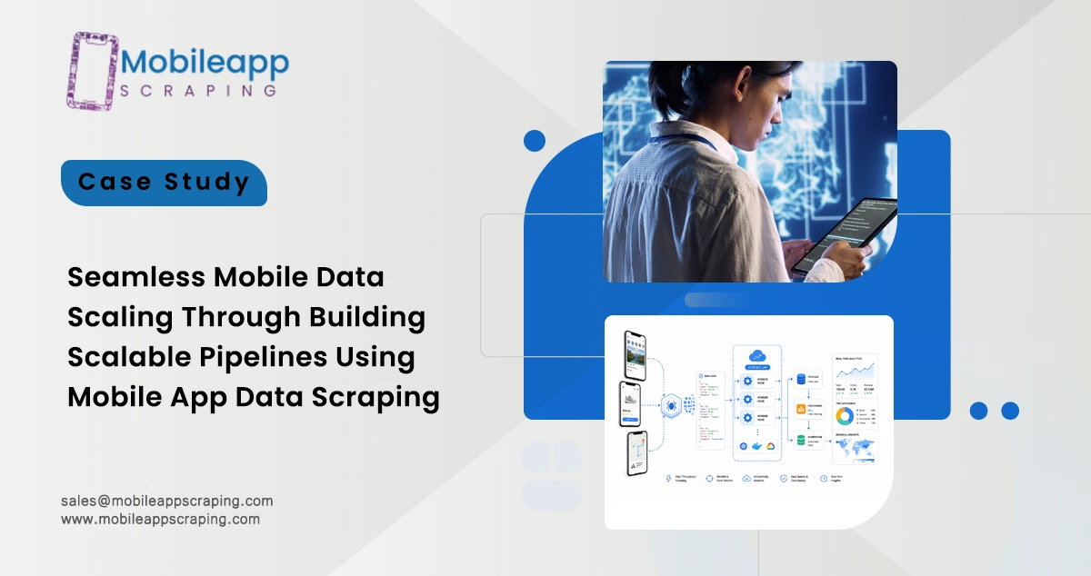 Seamless Mobile Data Scaling Through Building Scalable Pipelines Using Mobile App Data Scraping